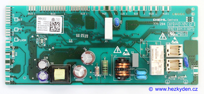 Oprava myčky Mora IM685 - deska 1