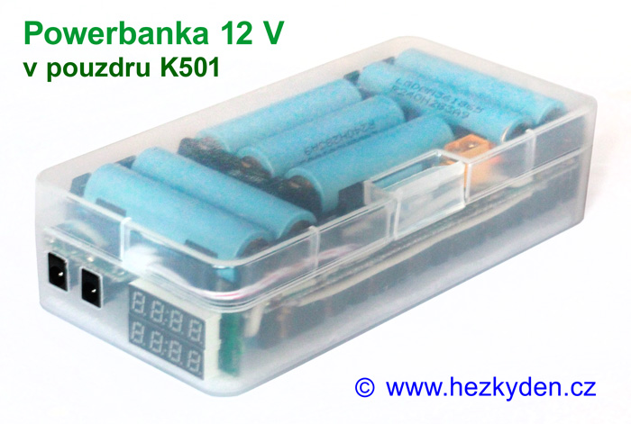 Powerbanka 12V 15Ah