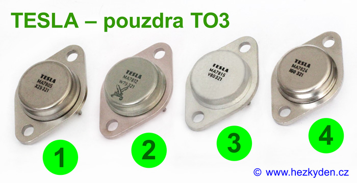 TESLA pouzdra TO3